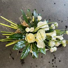 Rose and calla sheaf