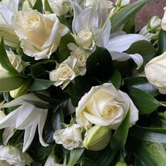 Rose and Lily spray