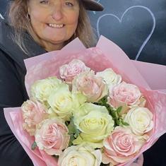 Perfect pink and white